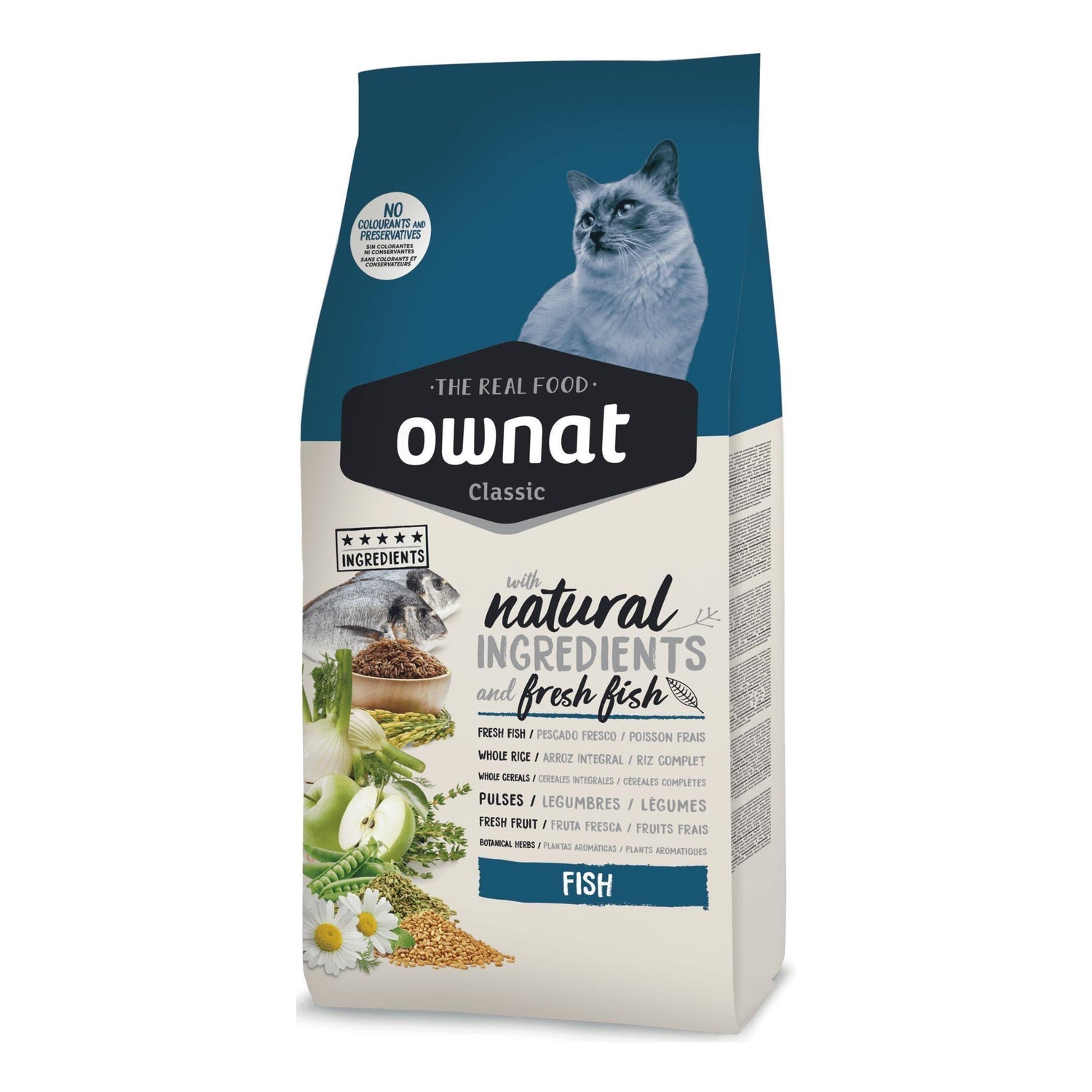 Ração para Gato Classic Peixe Ownat