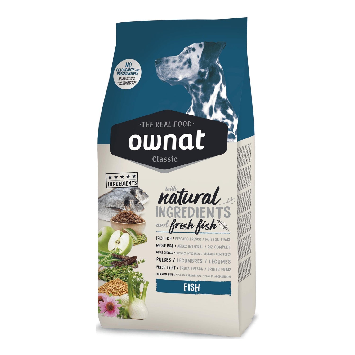 Ração para Cão Classic Peixe Ownat