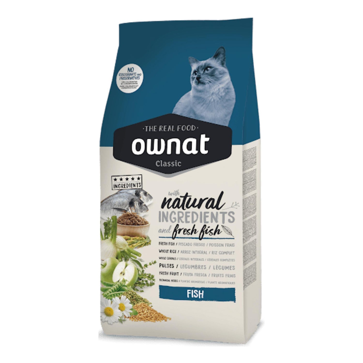 Ração para Gato Classic Peixe Ownat