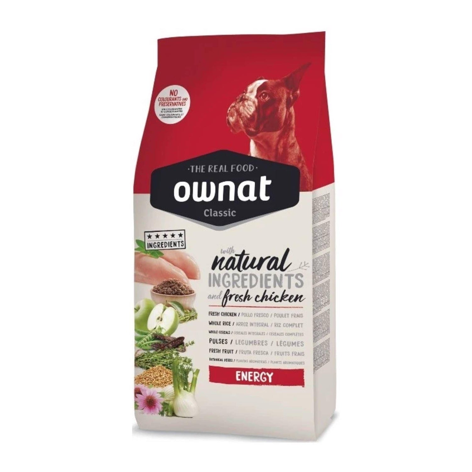 Ração para Cão Classic Energy Ownat