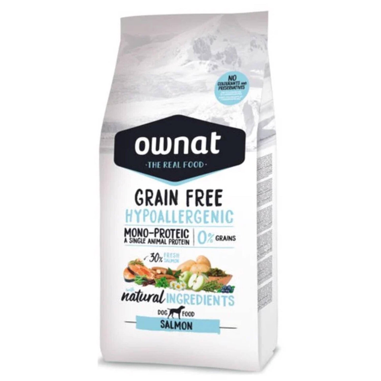 Ração para Cão Hypoallergenic Grain Free Salmão Ownat