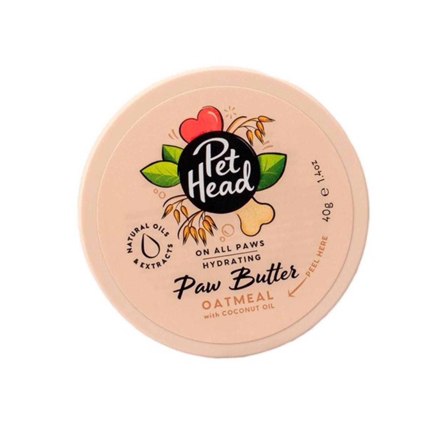 Bálsamo para Patas Manteiga De Aveia Pet Head
