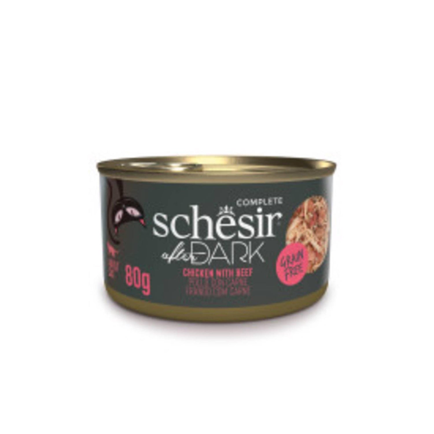 Comida Húmida para Gato Dark Filetes Frango e Carne Schesir