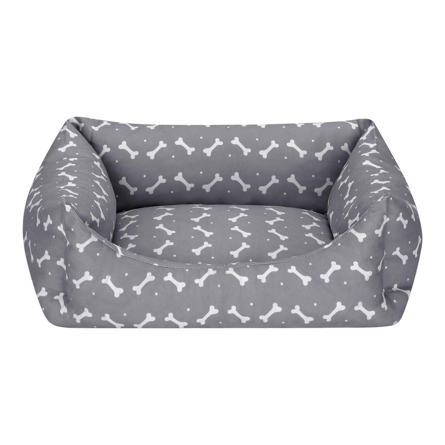 Cama Ossos Cinza Bull Pets
