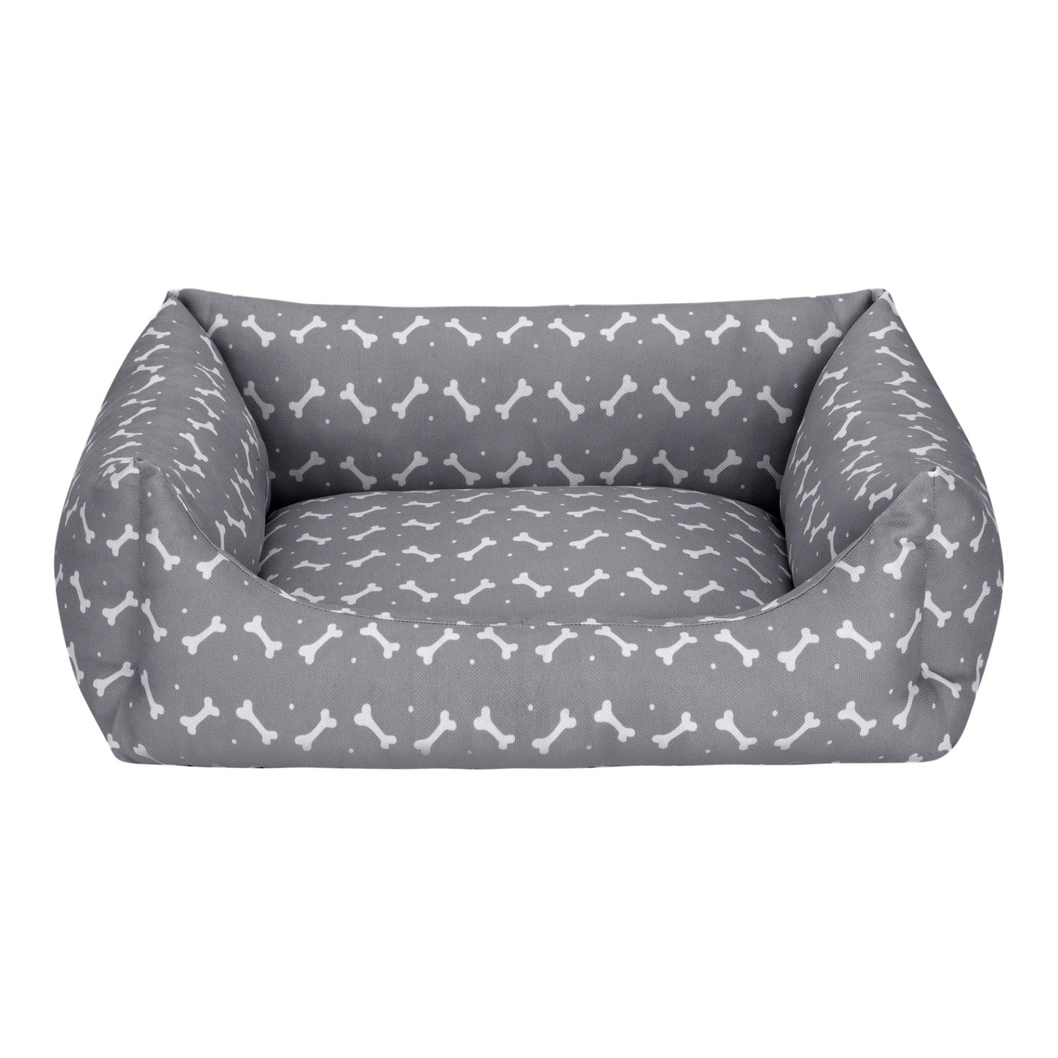 Cama Ossos Cinza Bull Pets