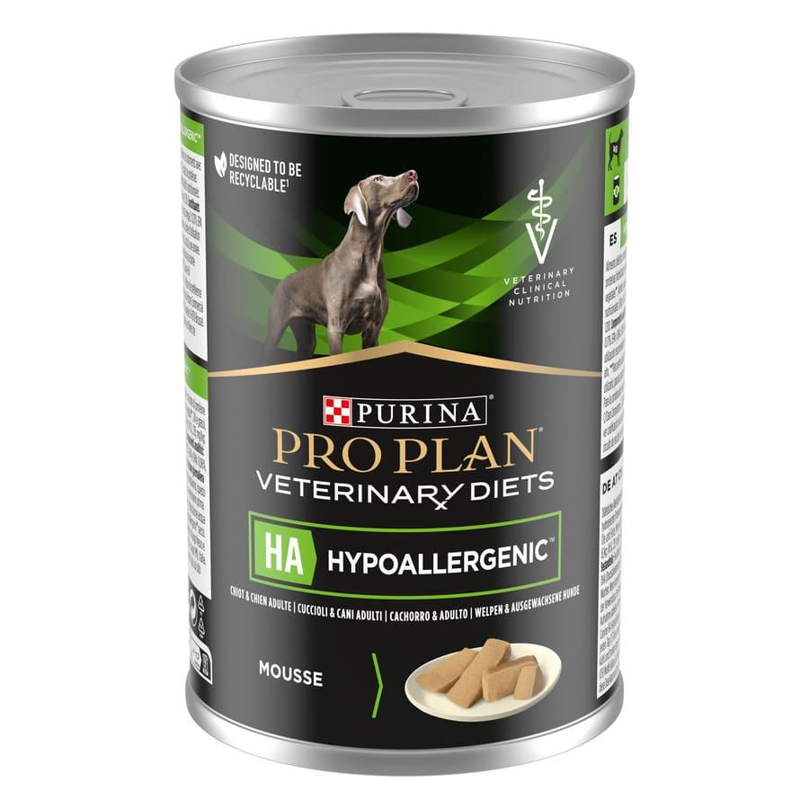 Pack Comida Húmida para Cão Hypoallergenic Mousse Purina Pro Plan Veterinary Diets