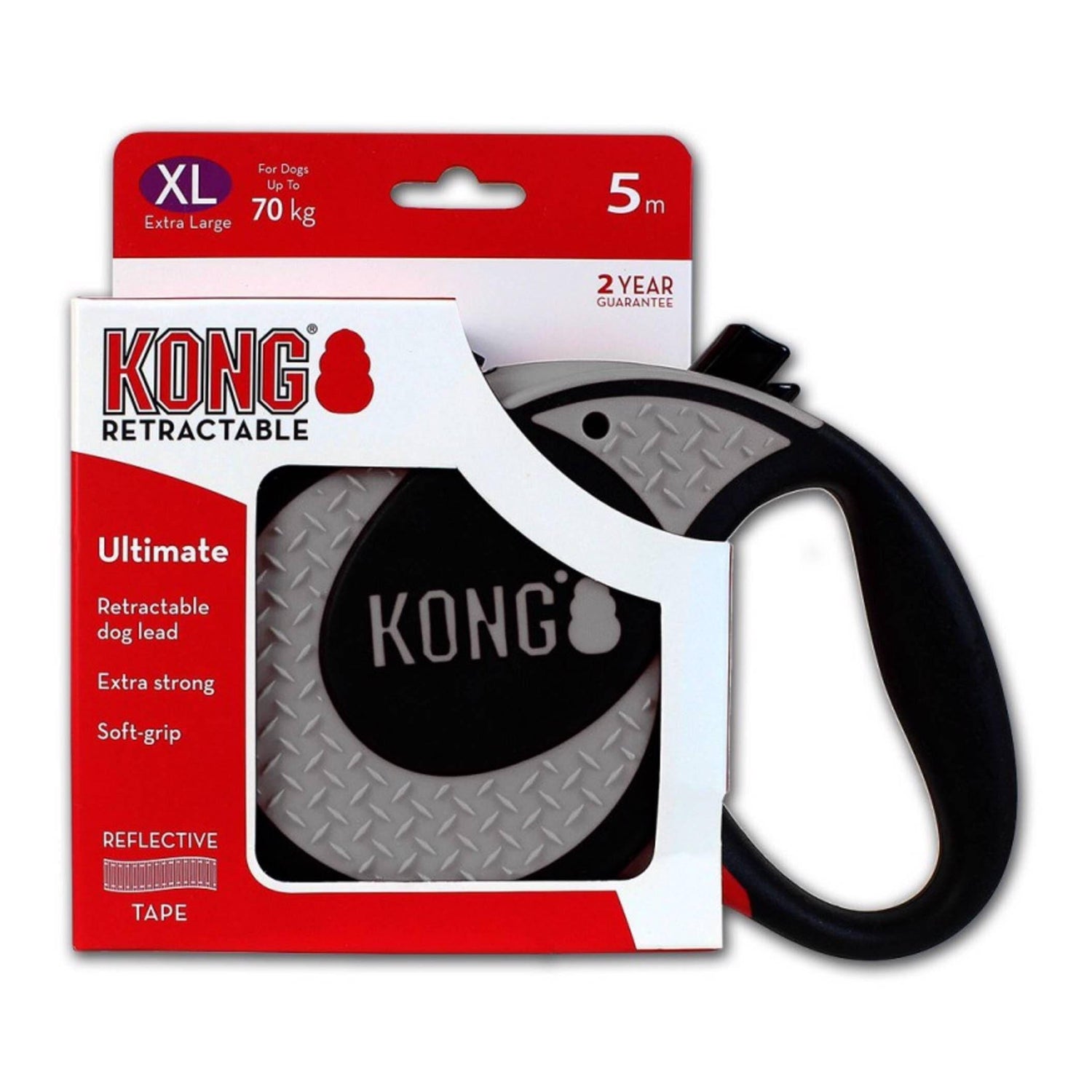 Trela para Cão Ultimate Cinza Kong