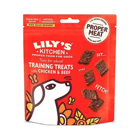Pack Snack para Cão Treino Frango e Vaca Lily'S Kitchen