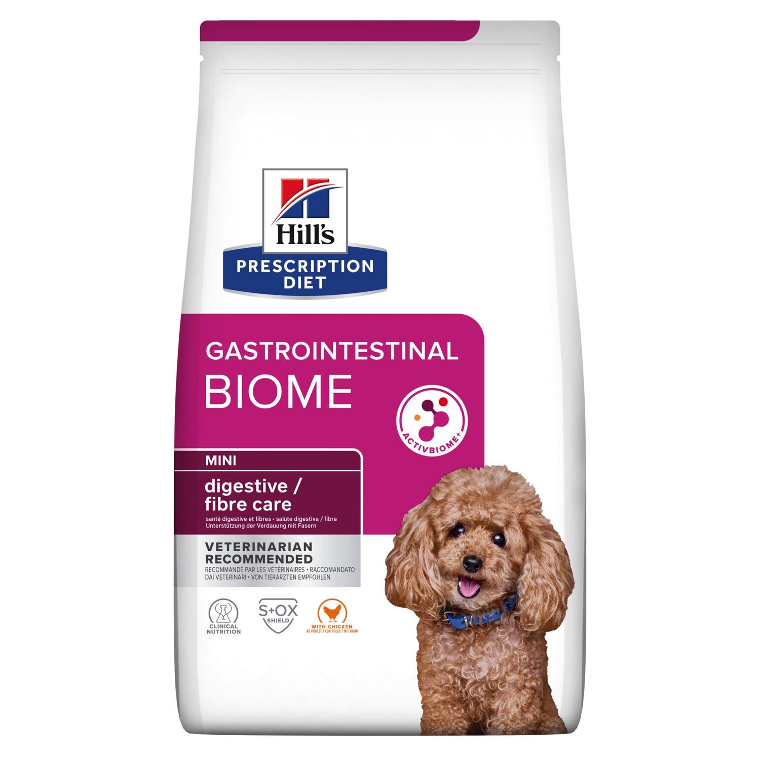 Ração para Cão Mini Gastrointestinal Biome Hill'S Prescription Diet