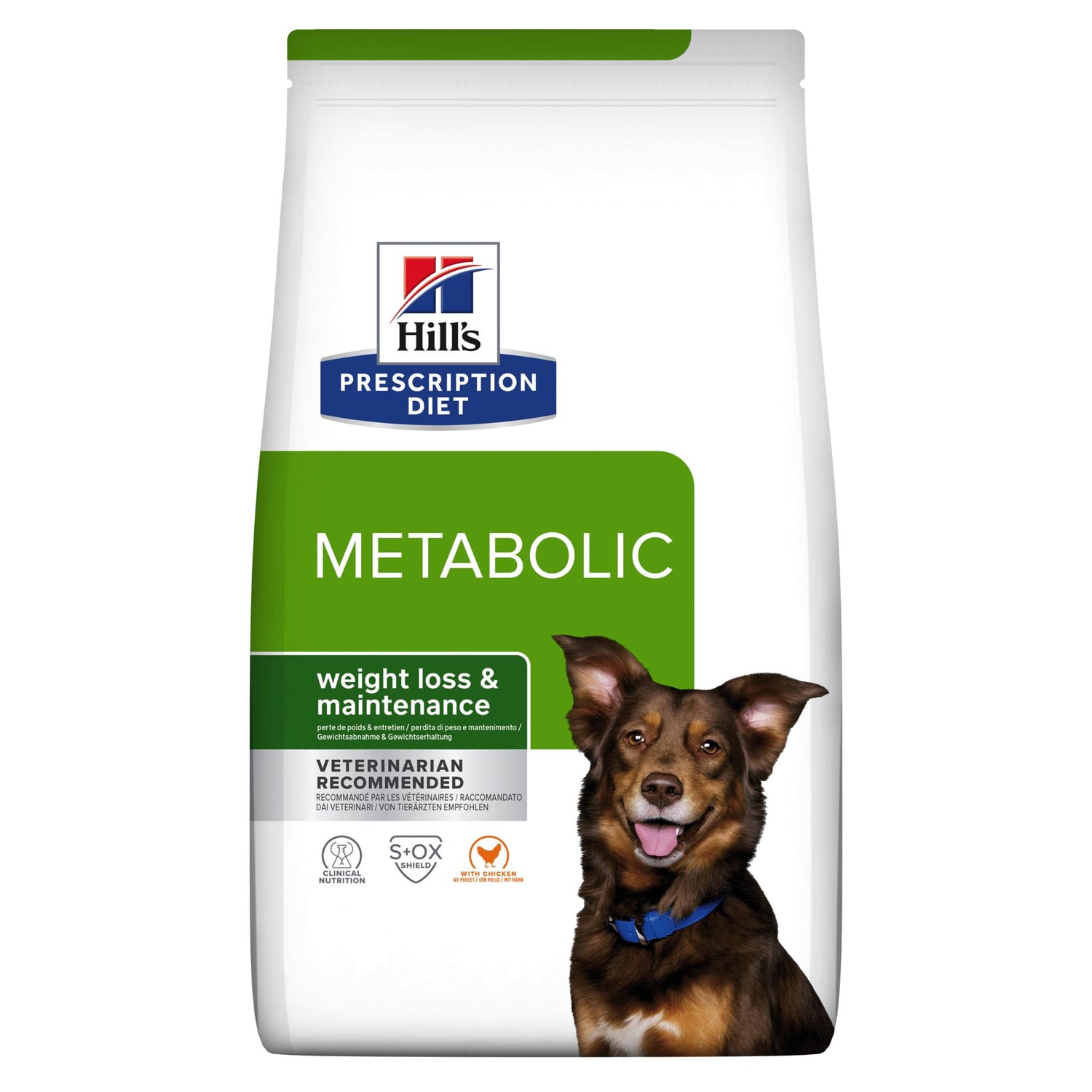 Ração para Cão Metabolic Weight Loss Frango Hill'S Prescription Diet
