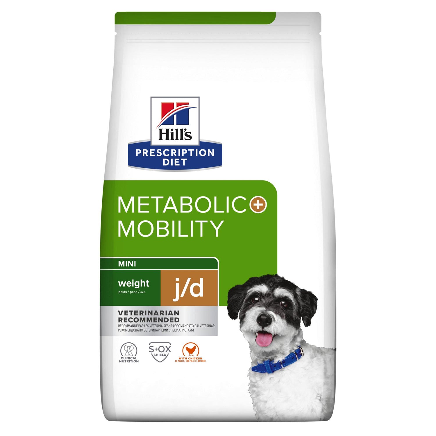 Ração para Cão Mini Metabolic + Mobility Hill's Prescription Diet
