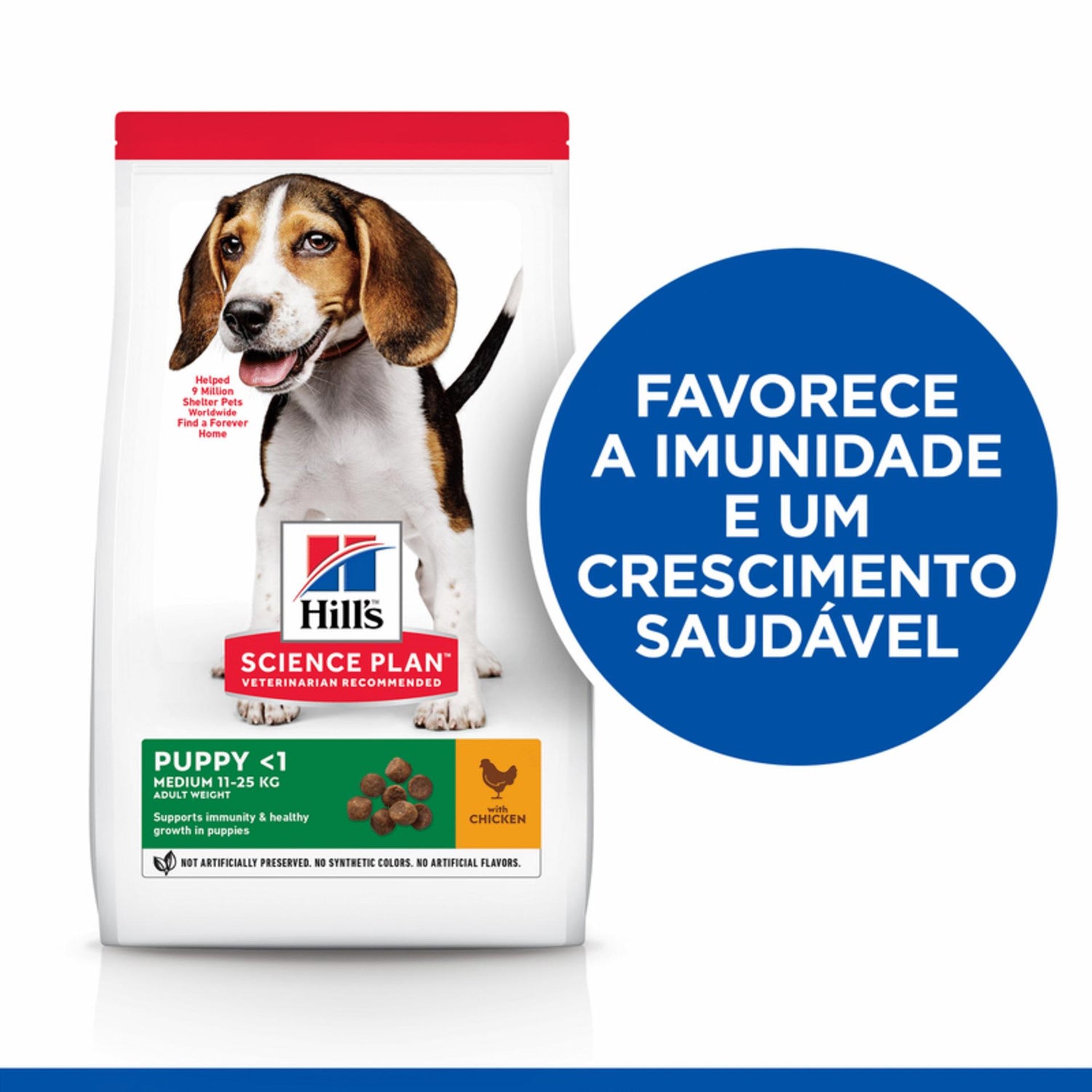 Ração para Cão Júnior Médio Frango Hill'S Science Plan