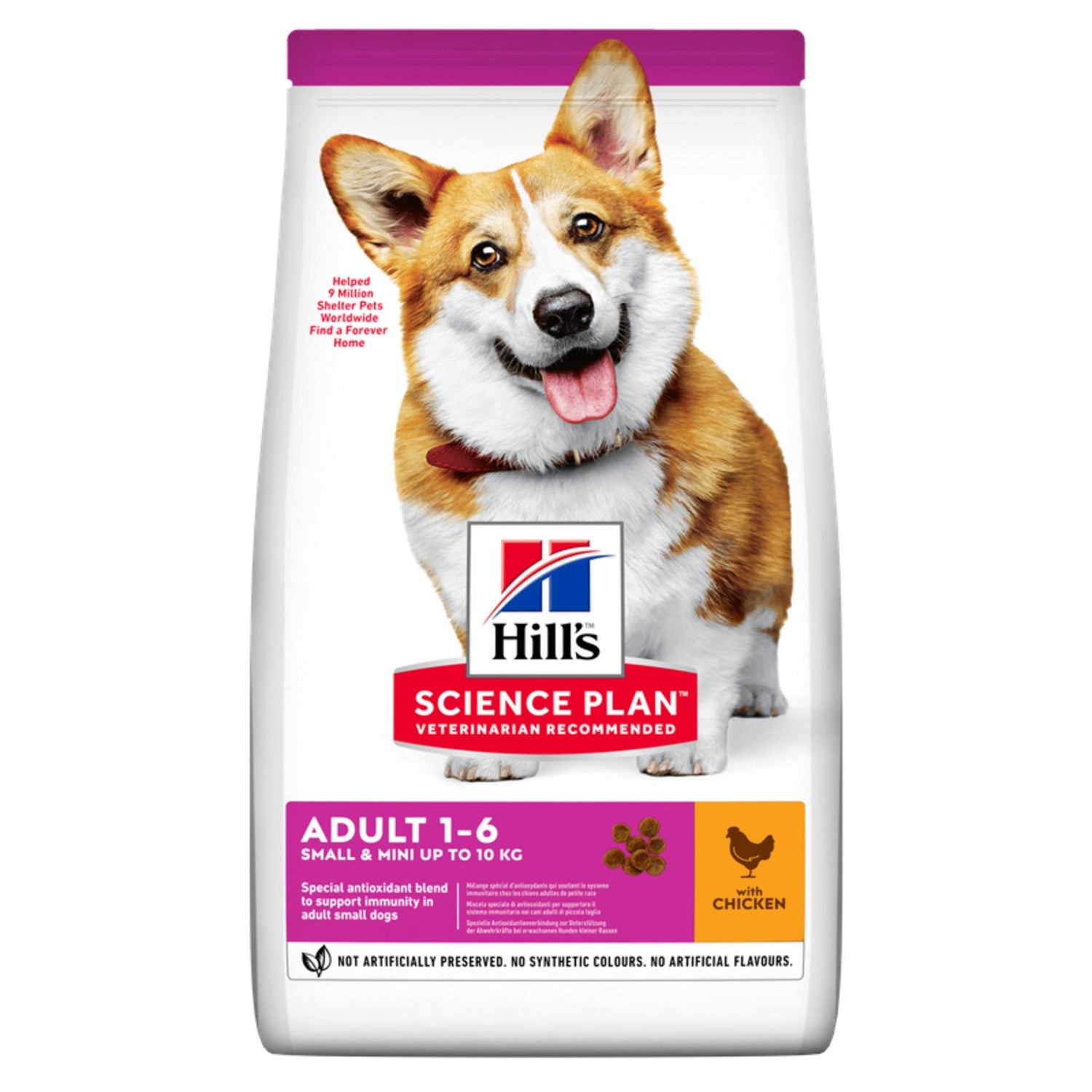 Ração para Cão Adulto Frango Hill'S Science Plan