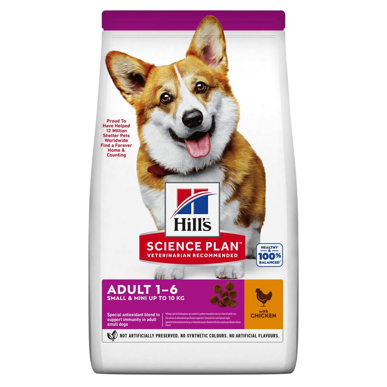 Ração para Cão Adulto Mini Frango Hill'S Science Plan
