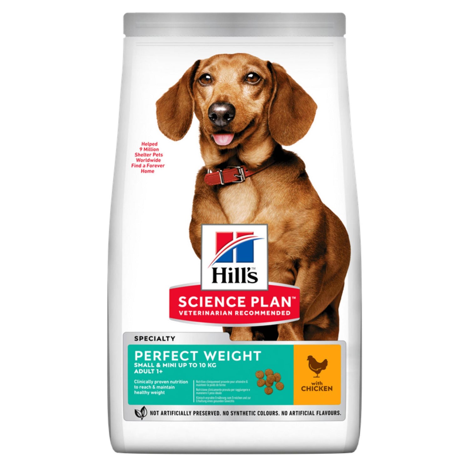 Ração para Cão Adulto Perfect Weight Frango Hill'S Science Plan