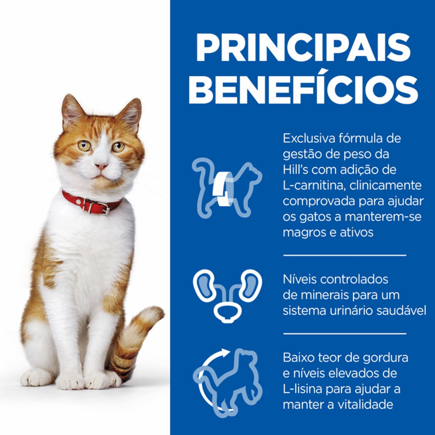 Ração para Gato Adulto Esterilizado Frango Hill's Science Plan