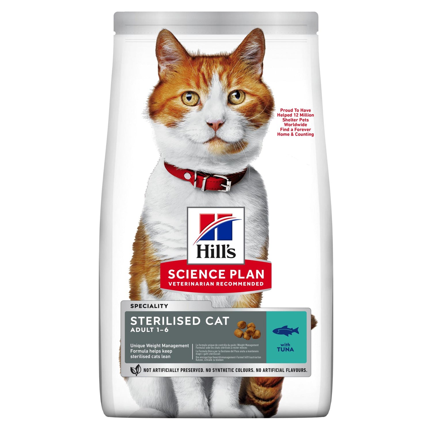 Ração para Gato Adulto Esterilizado Salmão Hill's Science Plan
