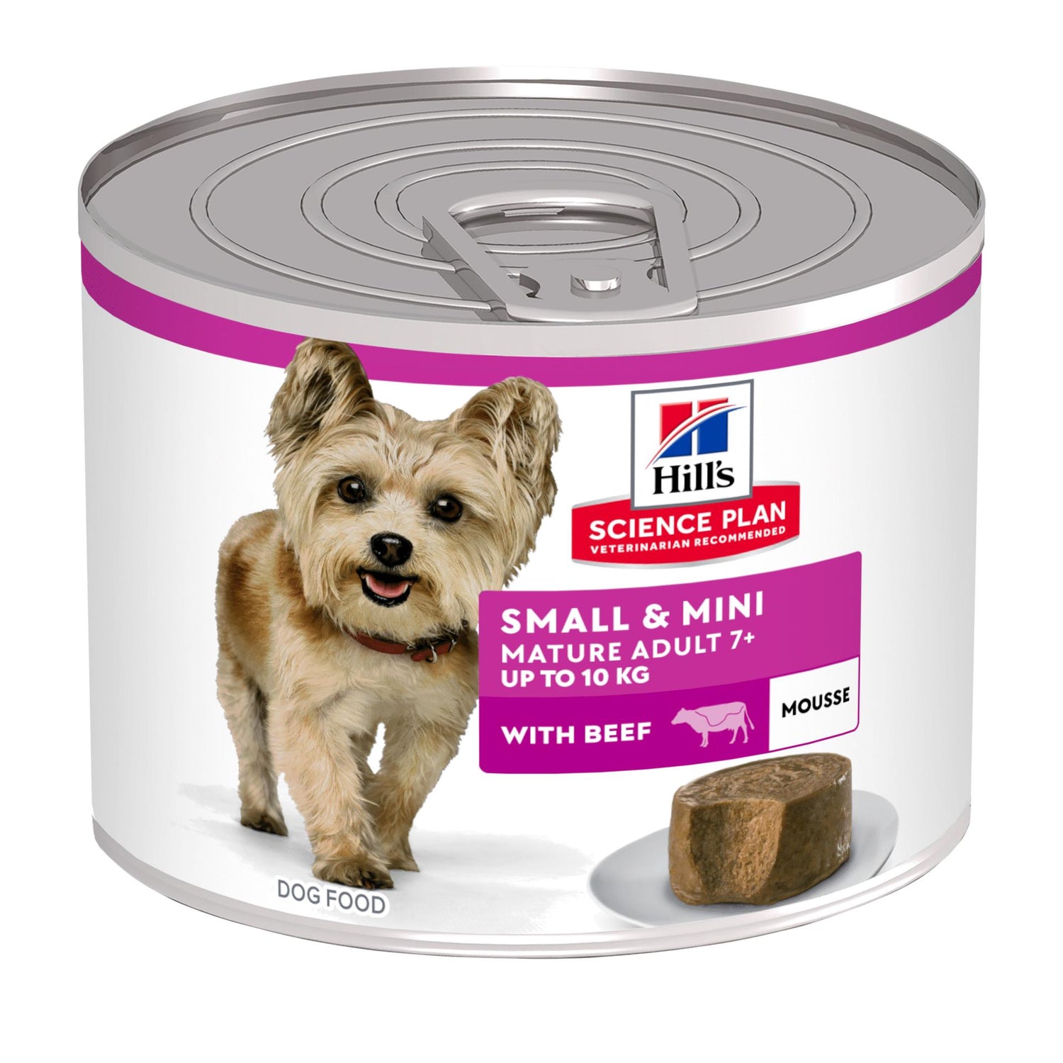 Comida Húmida para Cão Adulto Mini  Maturo 7+ Vaca Hill'S Science Plan