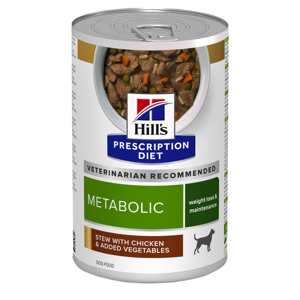 Pack Comida Húmida para Cão Metabolic Frango e Vegetais Hill'S Prescription Diet