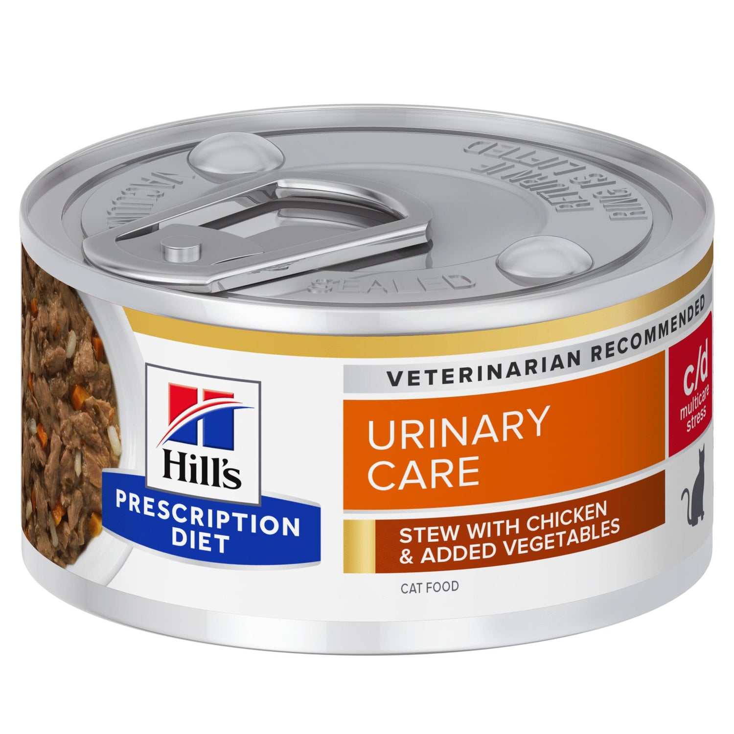Pack Comida Húmida para Gato Urinary Care Frango e Vegetais Hill'S Prescription Diet