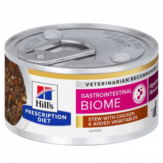 Pack Comida Húmida para Gato Gastrointestinal Biome Frango e Vegetais Hill'S Prescription Diet
