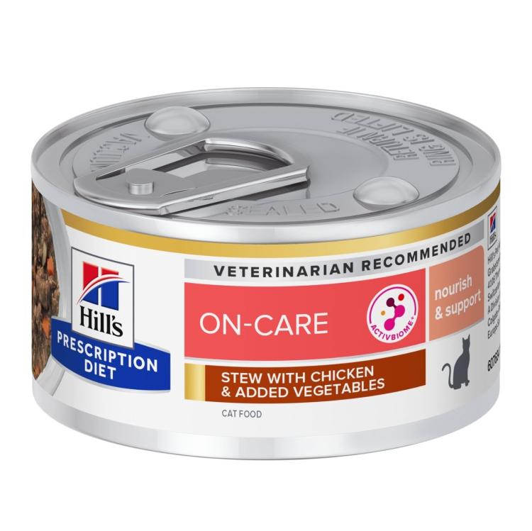 Pack Comida Húmida para Gato On-Care Frango e Vegetais Hill'S Prescription Diet