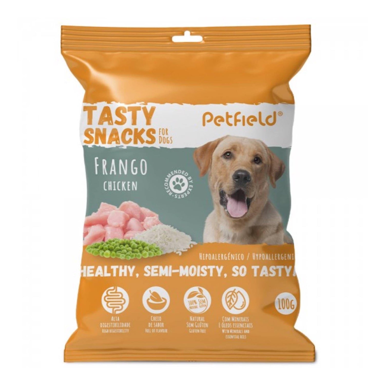 Snack para Cão Tasty Snacks Frango Petfield