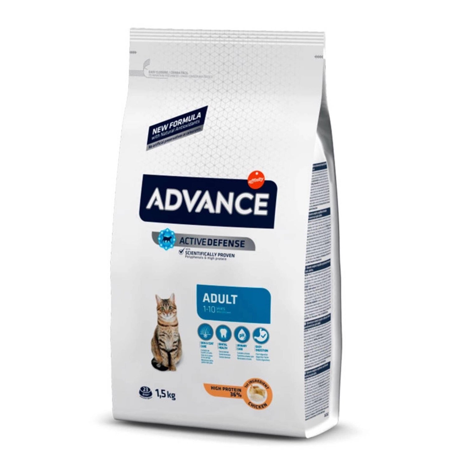 Ração para Gato Adulto Frango e Arroz Affinity Advance