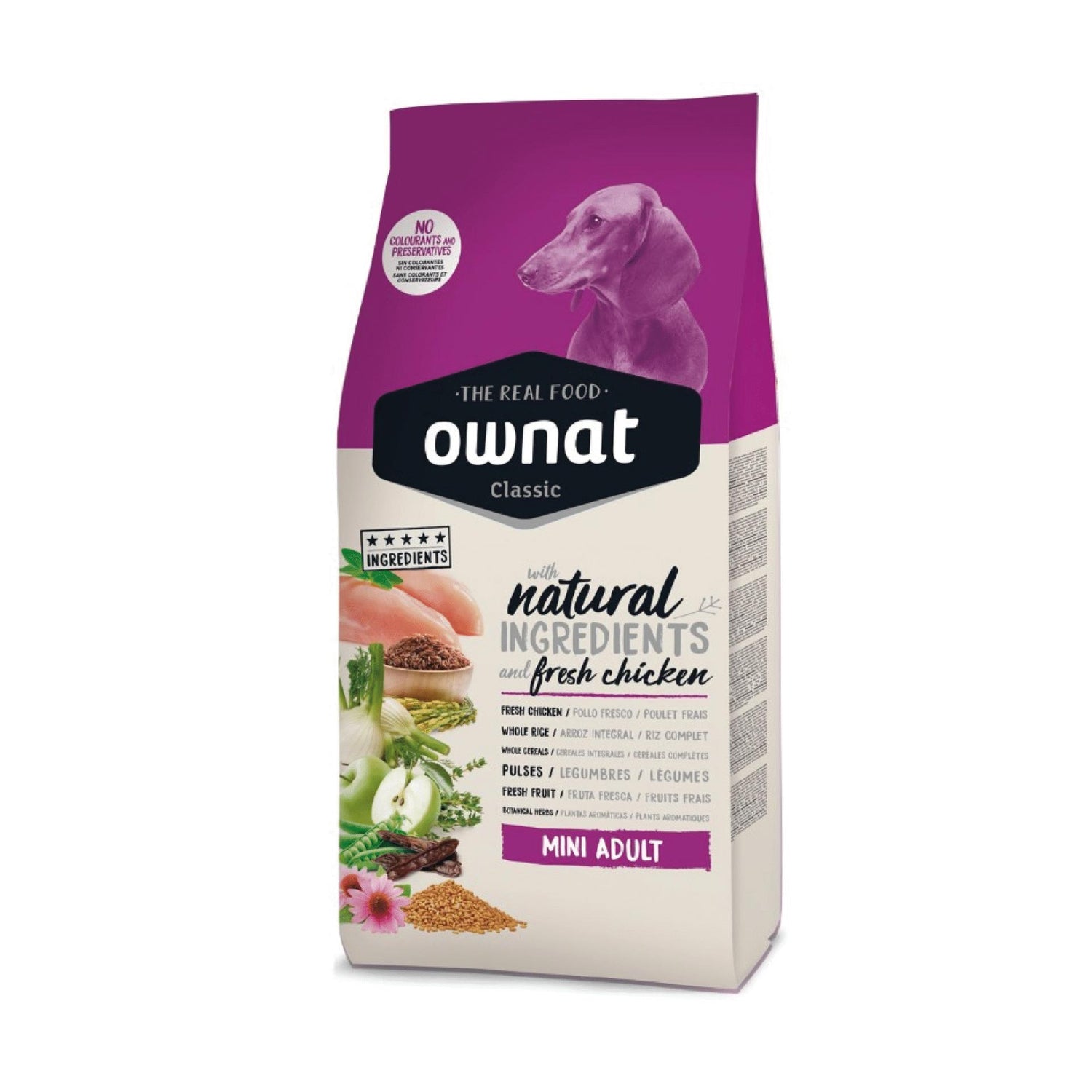 Ração para Cão Mini Adulto Frango Ownat