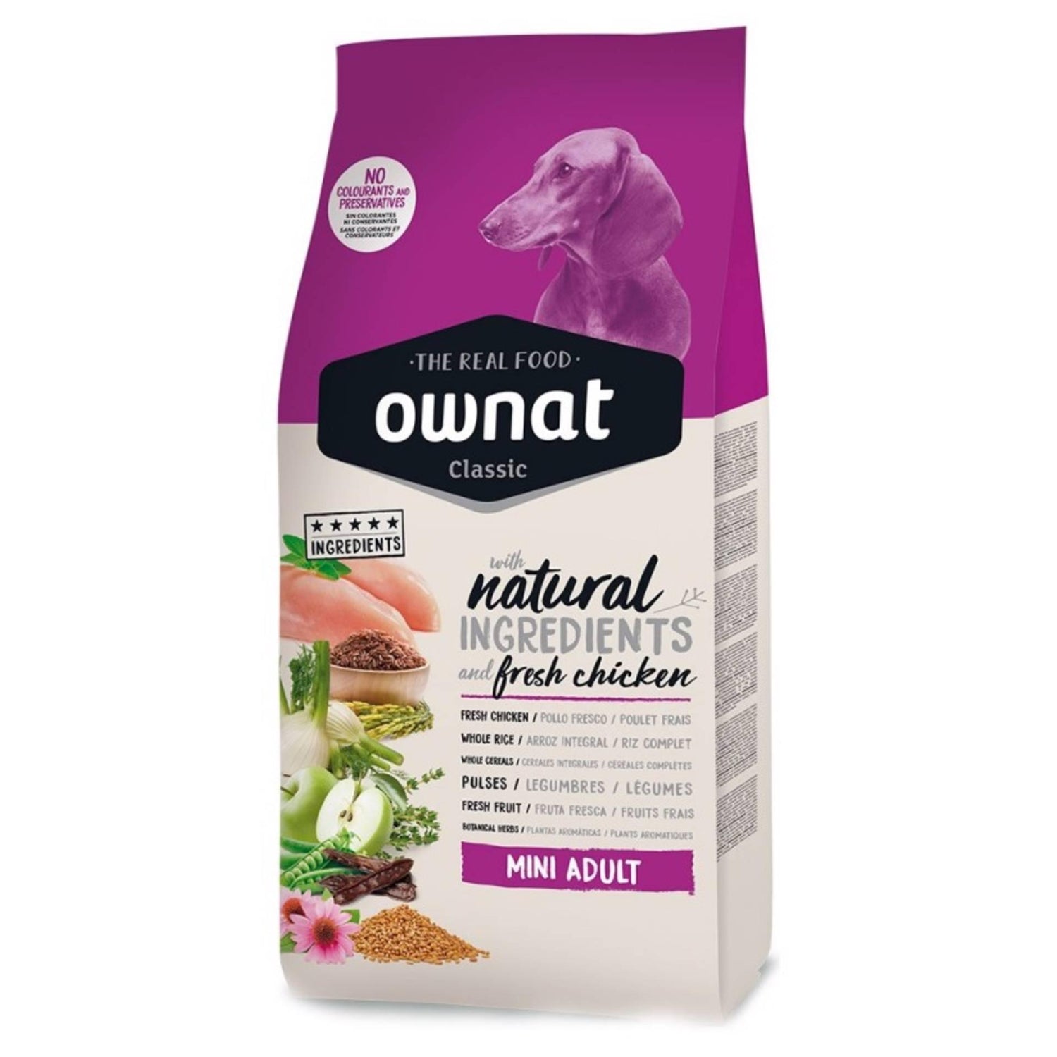 Ração para Cão Mini Adulto Frango Ownat