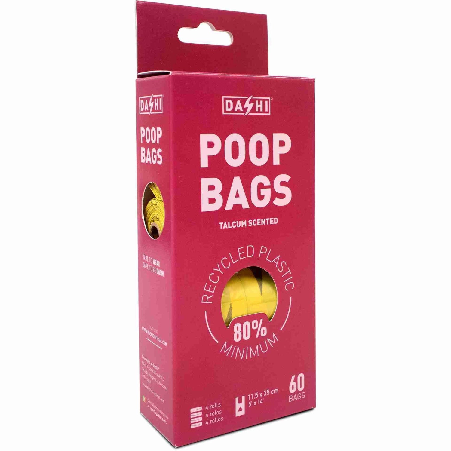 Sacos de Dejetos Reciclados Talco Dashi