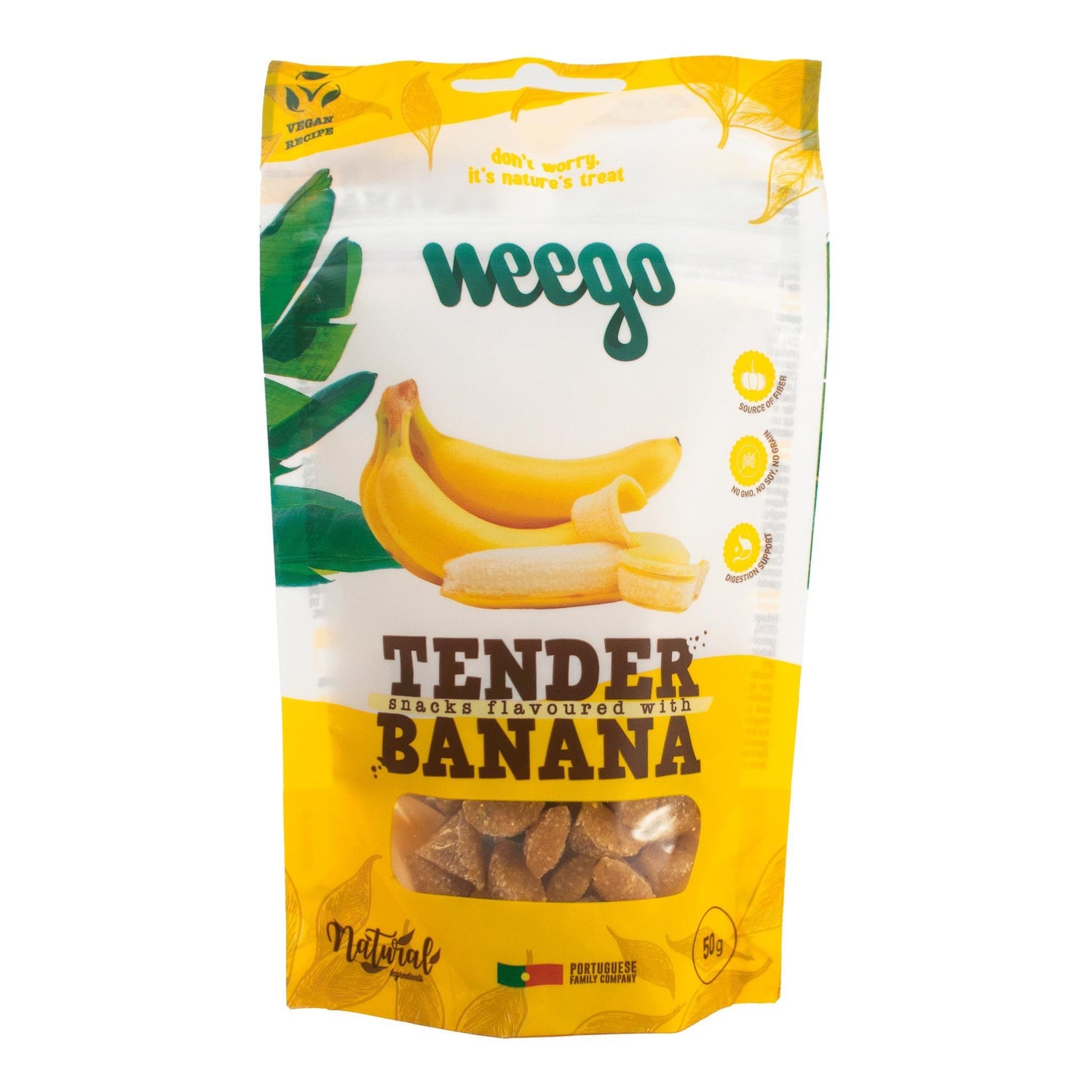 Snack para Cão Vegan Grain Free Banana Weego