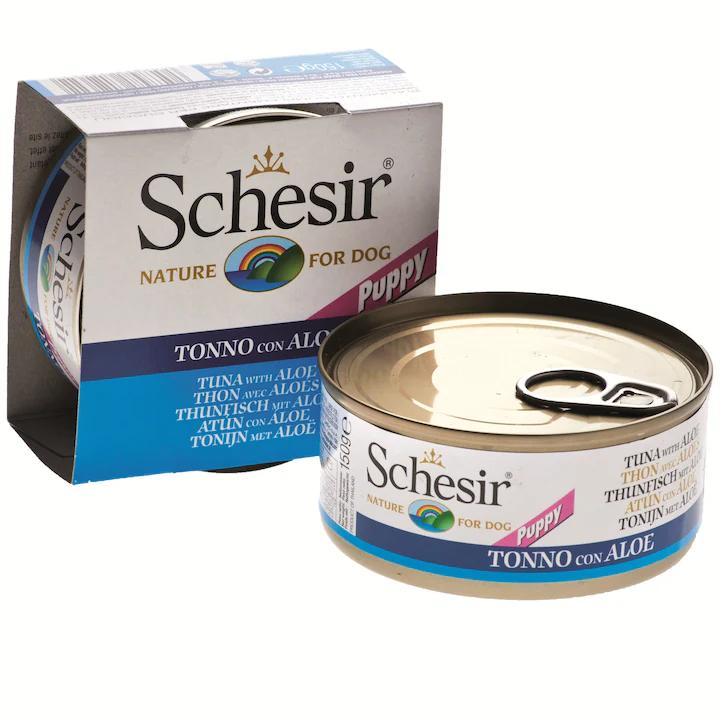 Pack Comida Húmida para Cão Júnior Atum e Aloé Terrina Schesir