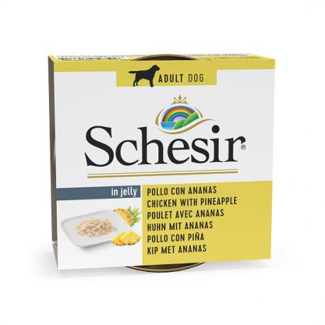 Pack Comida Húmida para Cão Frango e Ananás Terrina Schesir