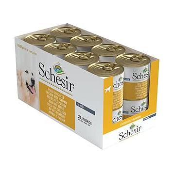 Pack Comida Húmida para Cão Frango e Abóbora Lata Schesir