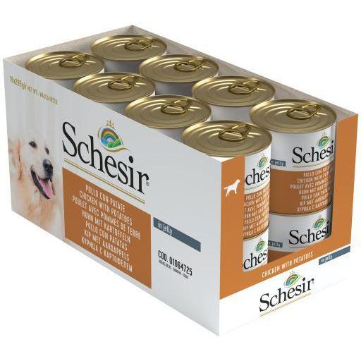 Pack Comida Húmida para Cão Frango e Batata Schesir