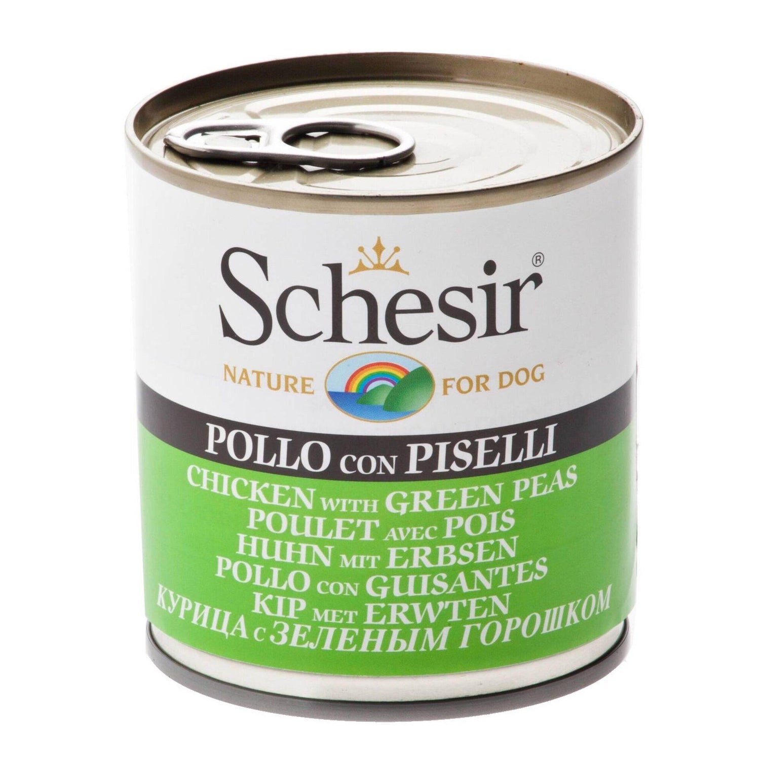 Pack Comida Húmida para Cão Frango e Ervilha Lata Schesir