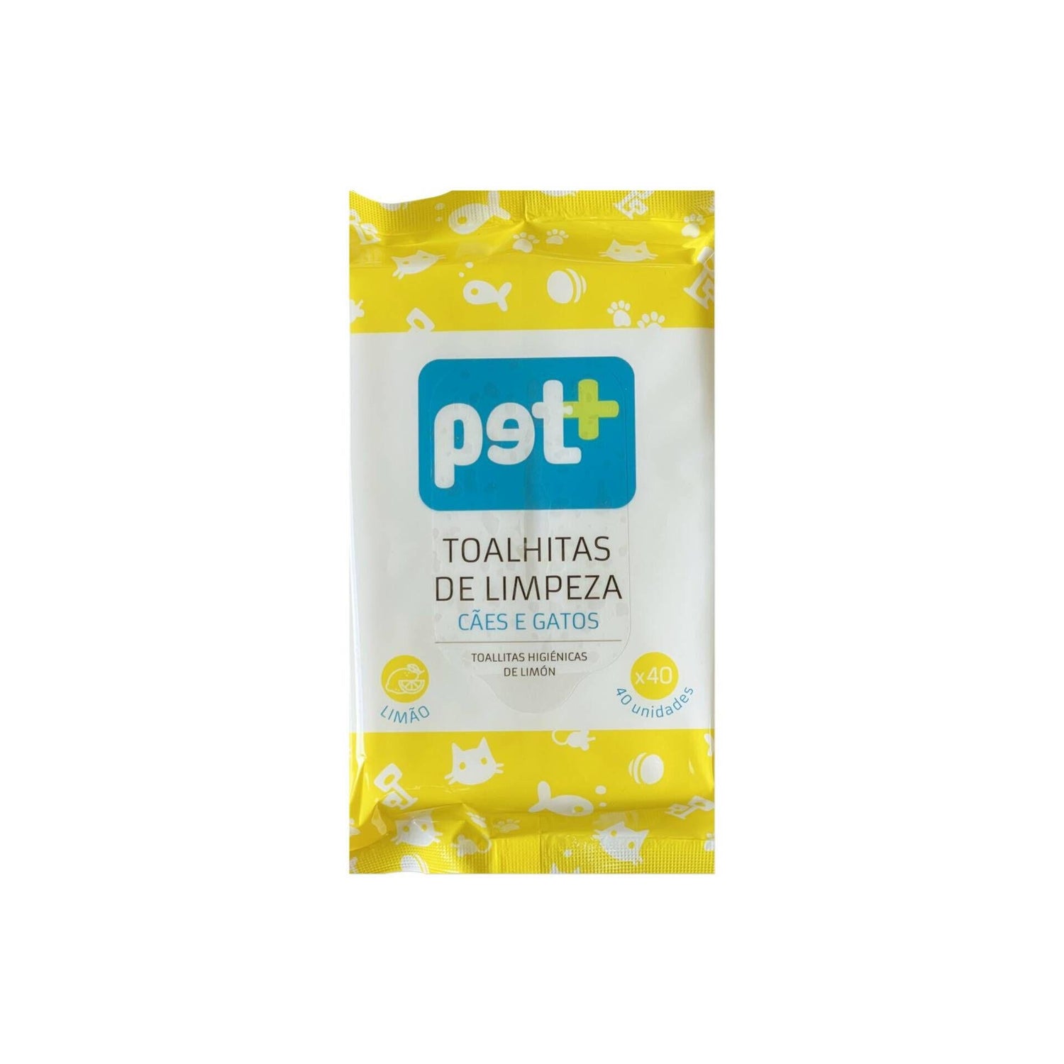 Toalhitas Higiénicas Limão Pet+