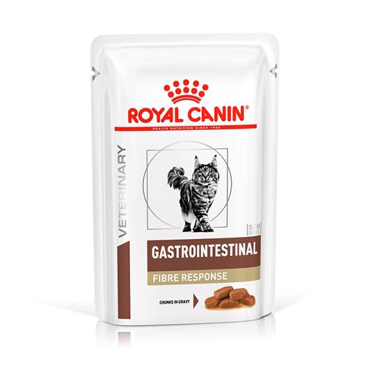 Pack Comida Húmida para Gato Adulto Gastrointestinal Fibre Response Royal Canin Veterinary Diets