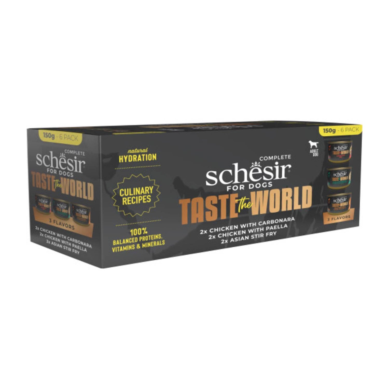 Pack Comida Húmida para Cão Adulto Sortido Schesir