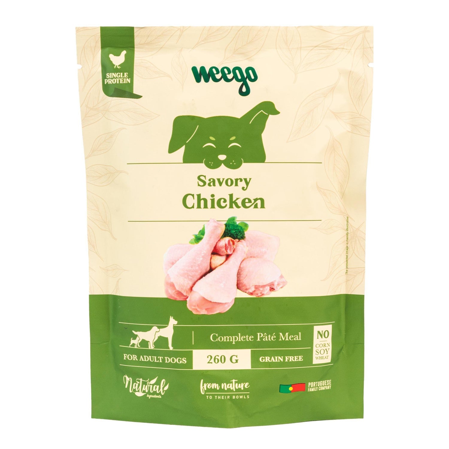 Comida Húmida para Cão Frango Weego