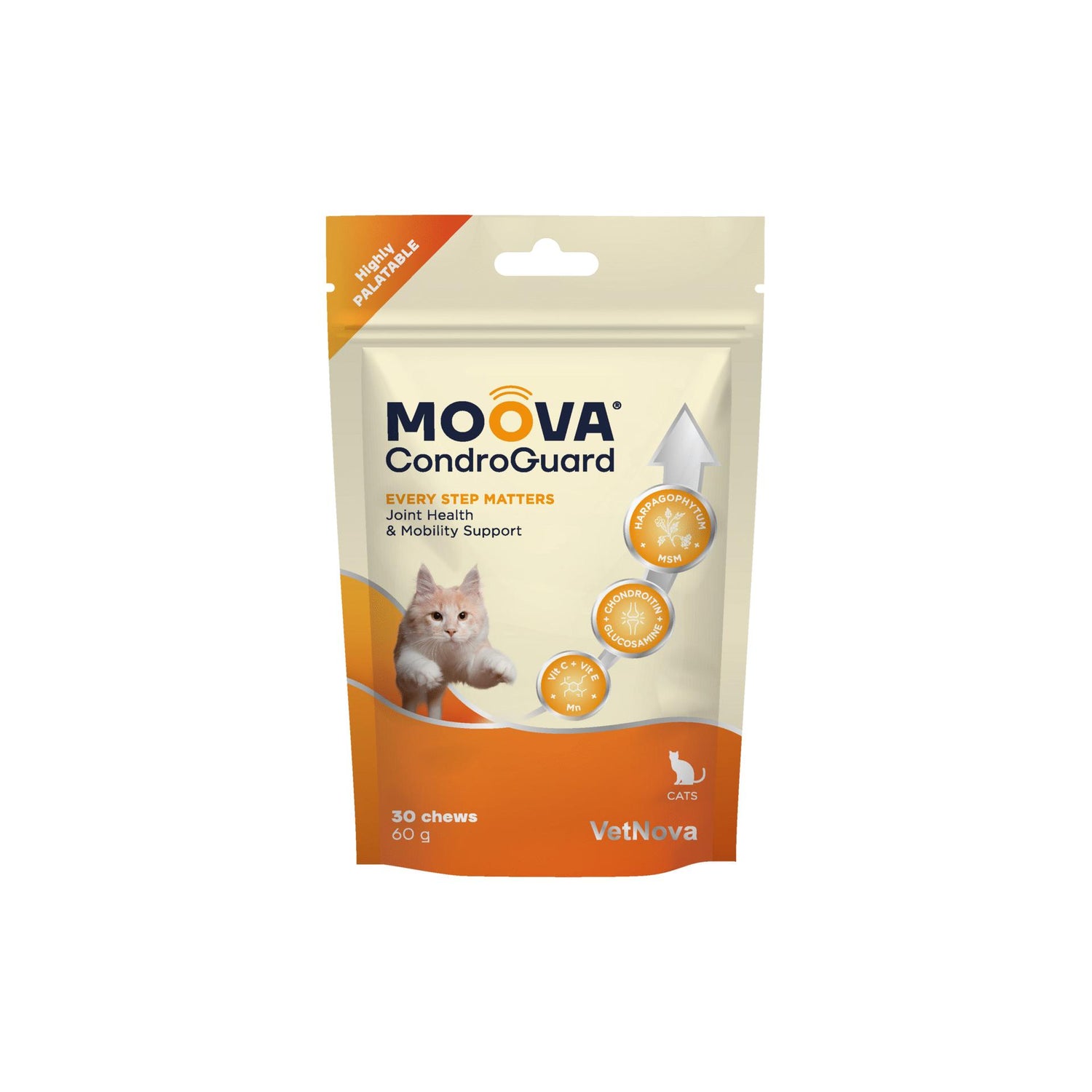 MOOVA® CONDROGUARD CATS 30 CHEWS