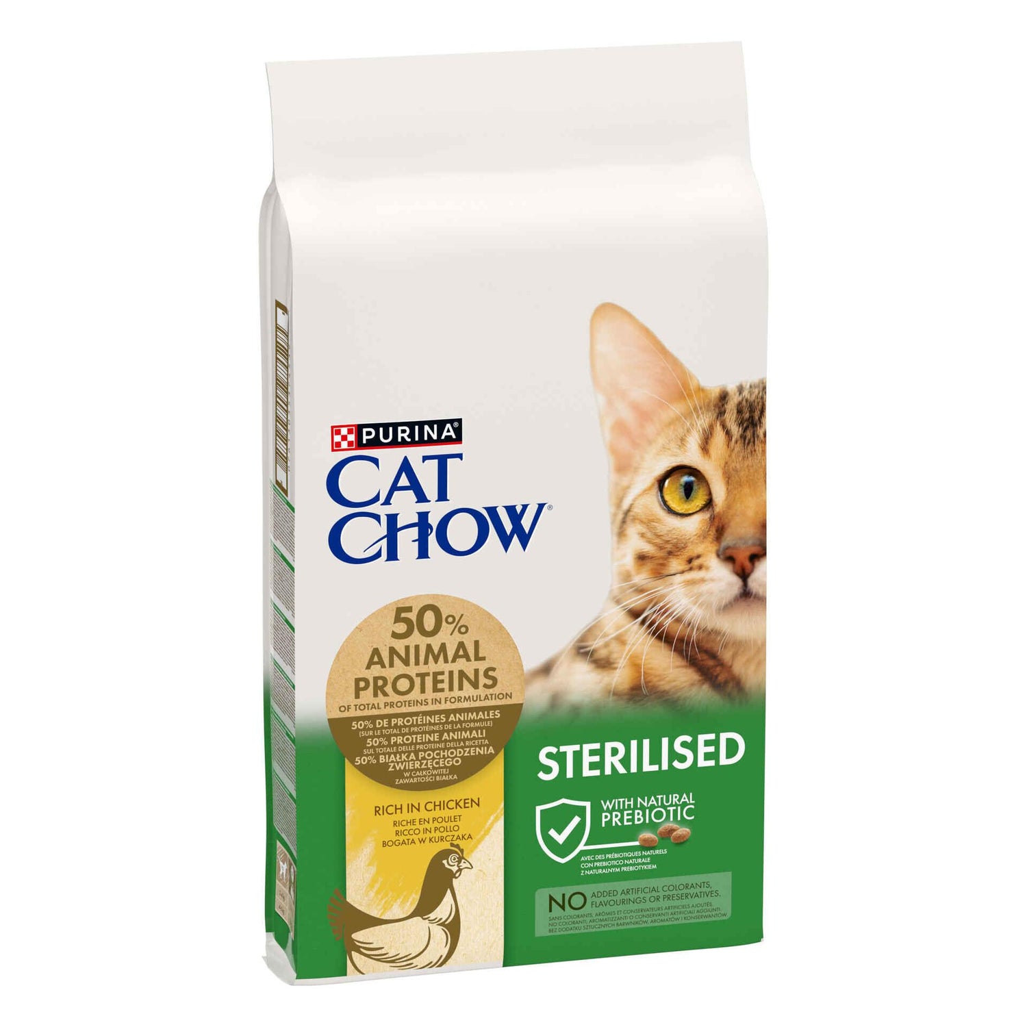 Ração para Gato Adulto Esterilizado Frango Purina Cat Chow