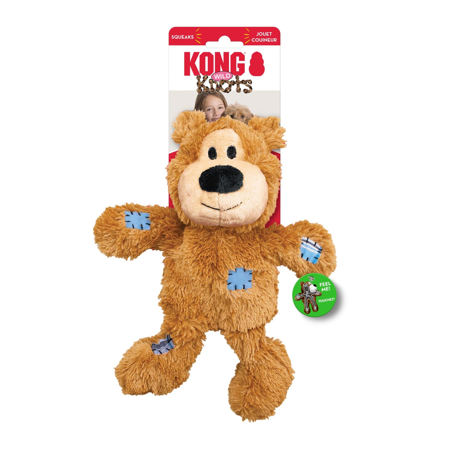 Brinquedo para Cão Urso Bege Kong