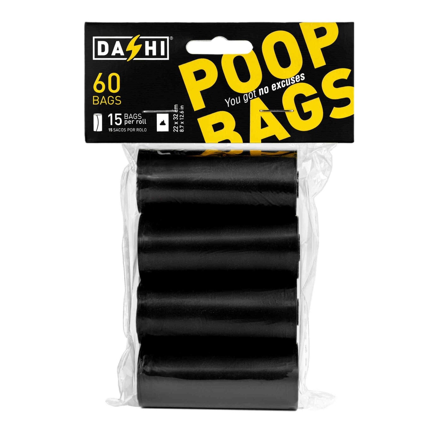 Sacos de Dejetos Opp Poop Bags Dashi