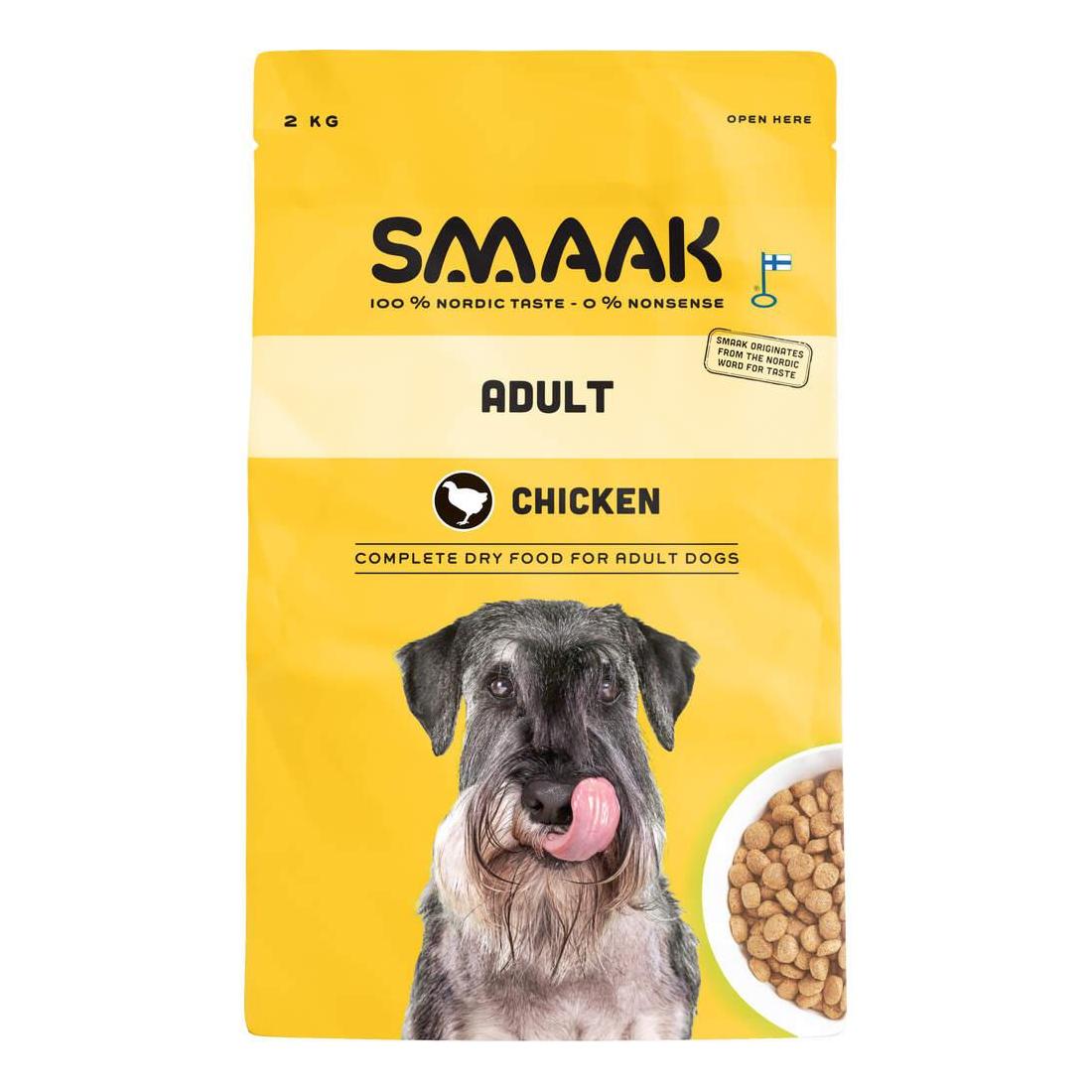 Ração para Cão Adulto Frango Smaak