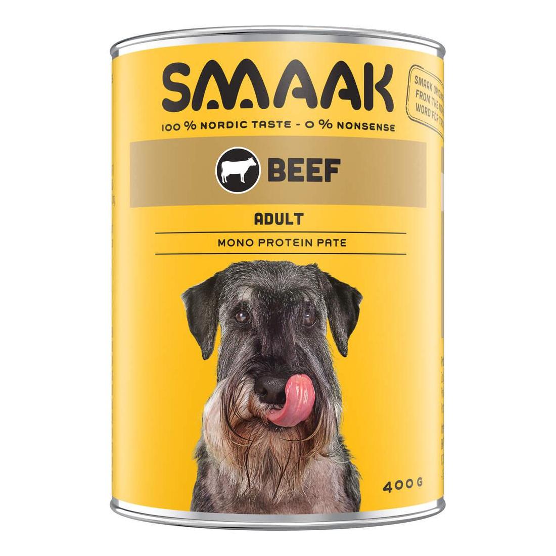 Comida Húmida para Cão Vaca Lata Smaak