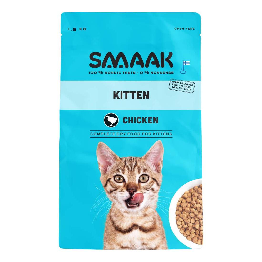 Ração para Gato Júnior Frango Smaak
