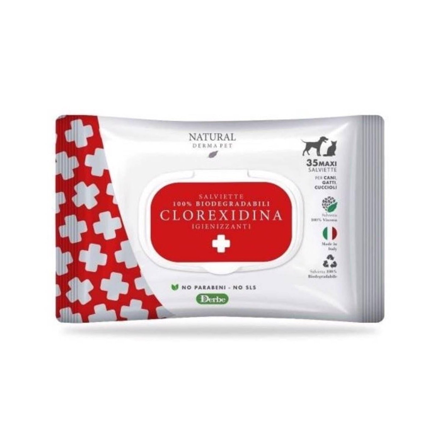 Toalhitas Higiénicas para Cão e Gato Clorexidina Derbe