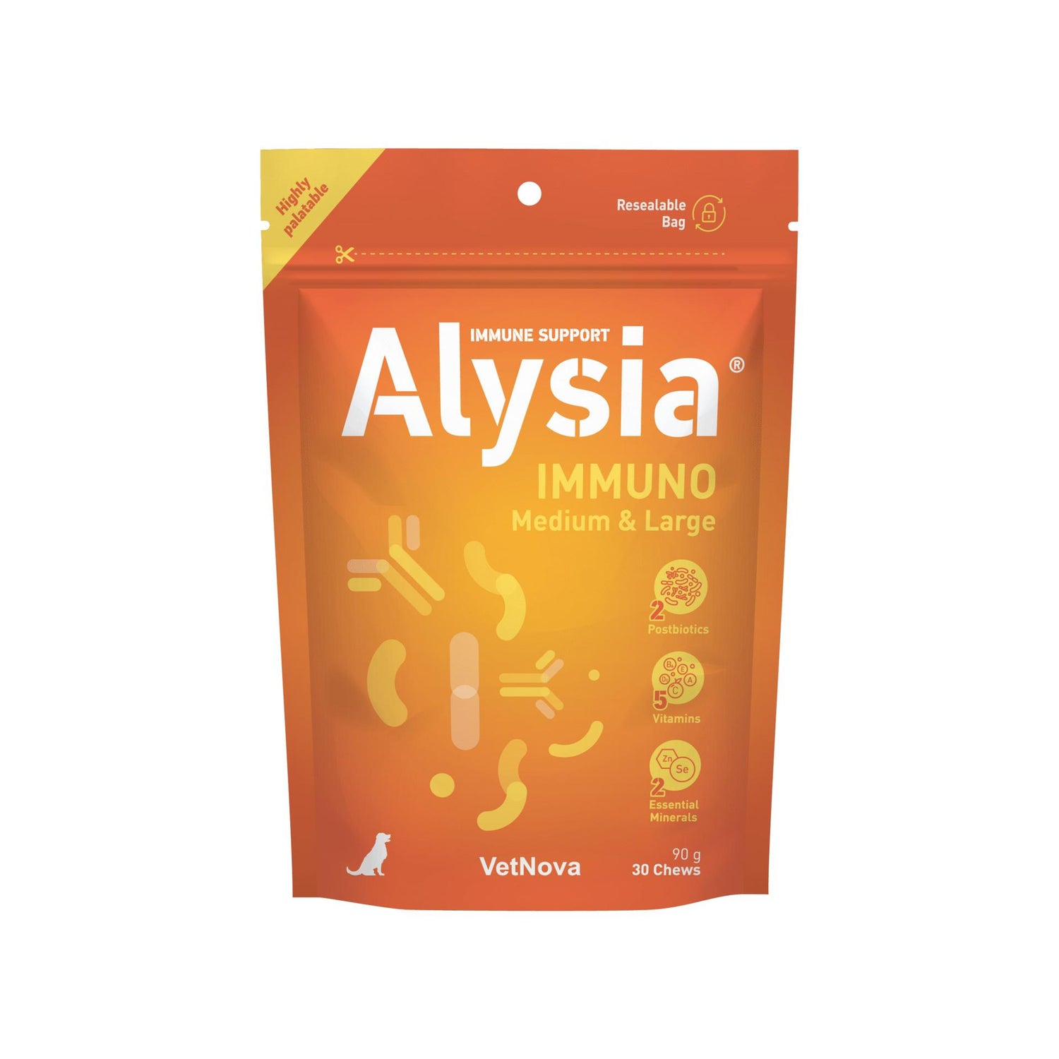 Alysia Immuno Raças Médias e Grandes